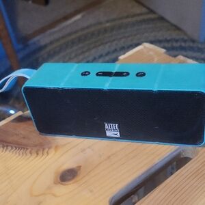 Altec Lansing Blue Portable Bluetooth Speaker